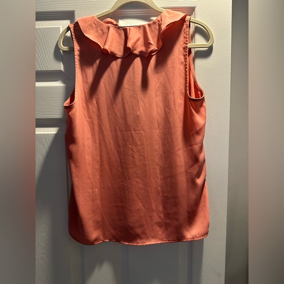 L’Academie salmon ruffle shell. Size Small. - Picture 2 of 3